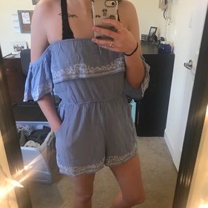 Francesca’s off the shoulder romper